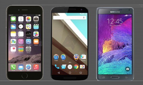 Nexus-6-mockup-vs-iPhone-6-Plus-Galaxy-Note-4