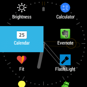 android wear calendar