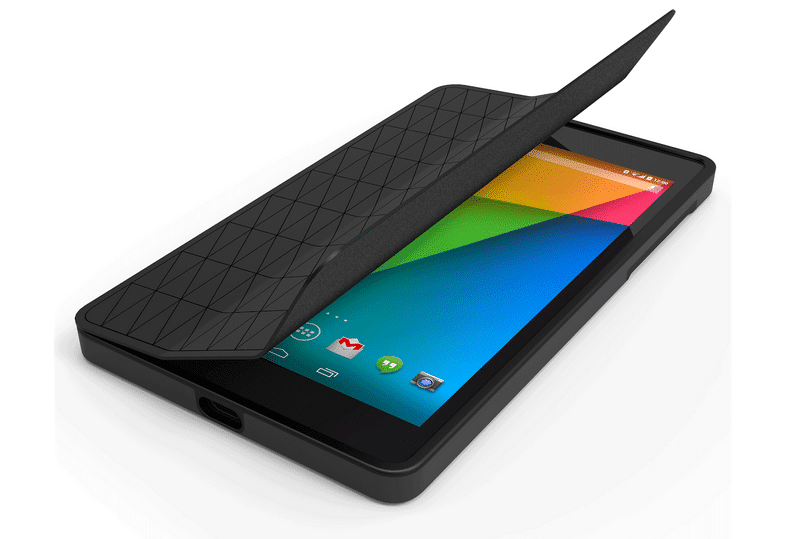 Google純正新型Nexus7(2013)用フォリオバンパーケース販売開始。カバーの開閉で画面オン/オフに対応 アンドロイドラバー