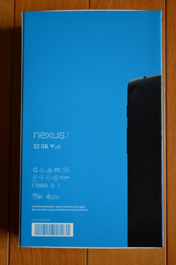 Nexus7(2013) LTE SIMフリーモデル購入レビュー。 - アンドロイドラバー