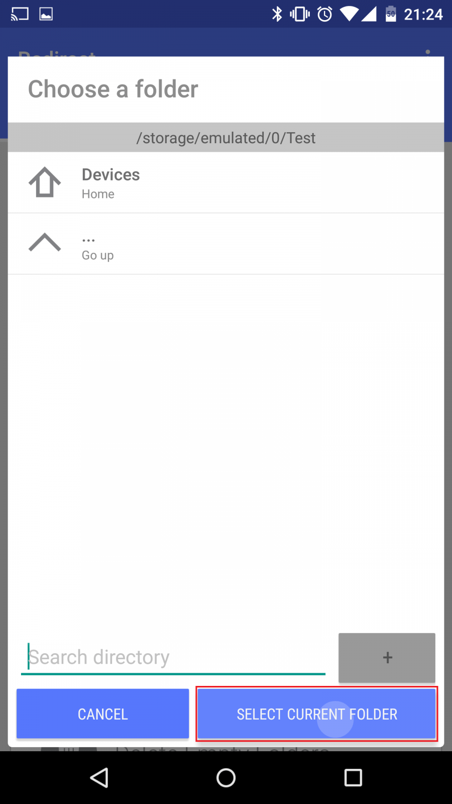 Redirect File OrganizerAndroidでダウンロードした画像などのファイル保存先(場所)を自分の好きなフォルダに変更