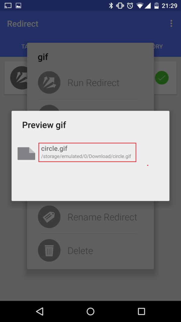 Redirect File OrganizerAndroidでダウンロードした画像などのファイル保存先(場所)を自分の好きなフォルダに変更