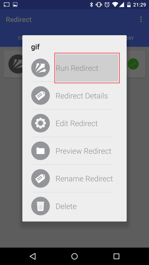 Redirect File OrganizerAndroidでダウンロードした画像などのファイル保存先(場所)を自分の好きなフォルダに変更