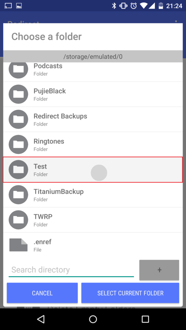Redirect File OrganizerAndroidでダウンロードした画像などのファイル保存先(場所)を自分の好きなフォルダに変更